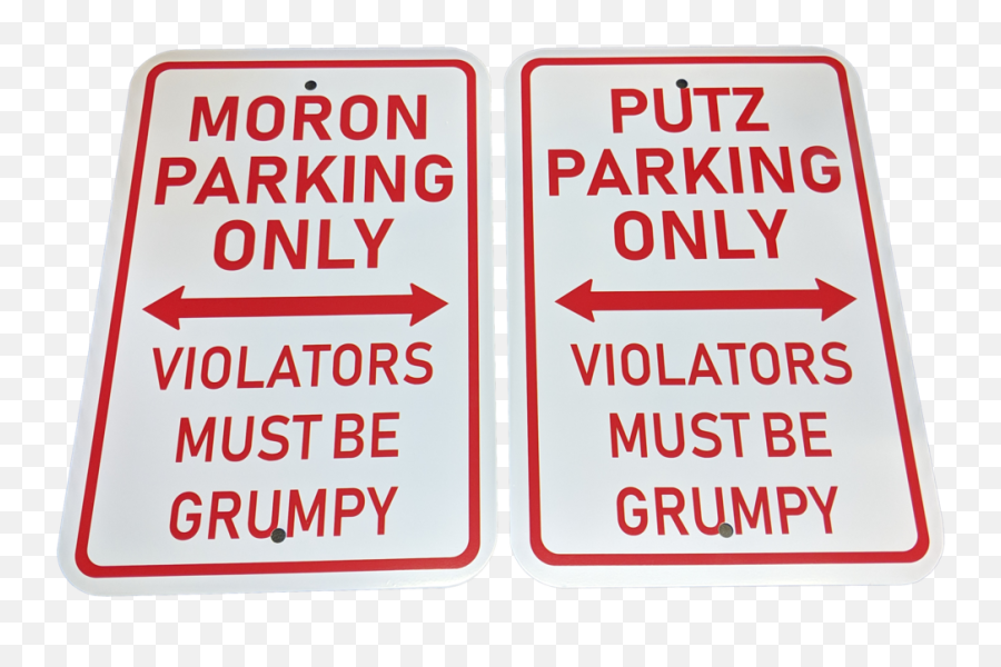 Slipperys Parking Sign Png Signs