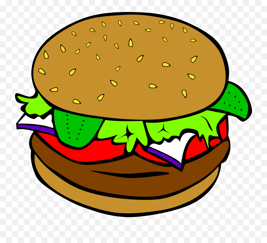 Library Of Burger With Crown Clipart Transparent Png - Hamburger Clipart,Burger Png