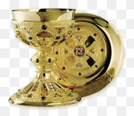 Download Hd Calice E Patena St - St Remy Chalice And Paten Sultan Qaboos Grand Mosque Png,Chalice Png