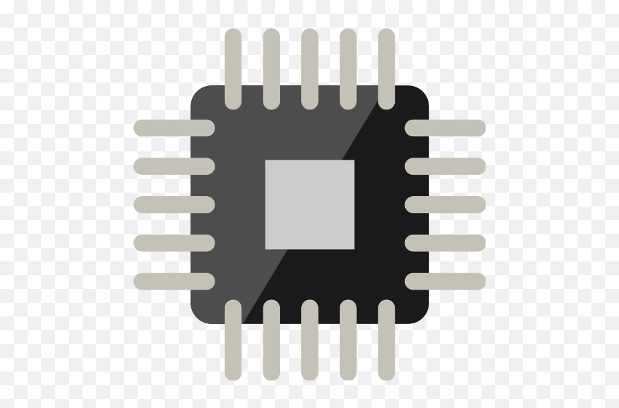 Cpu Chip Vector Svg Icon 4 - Png Repo Free Png Icons,Microcontroller Icon