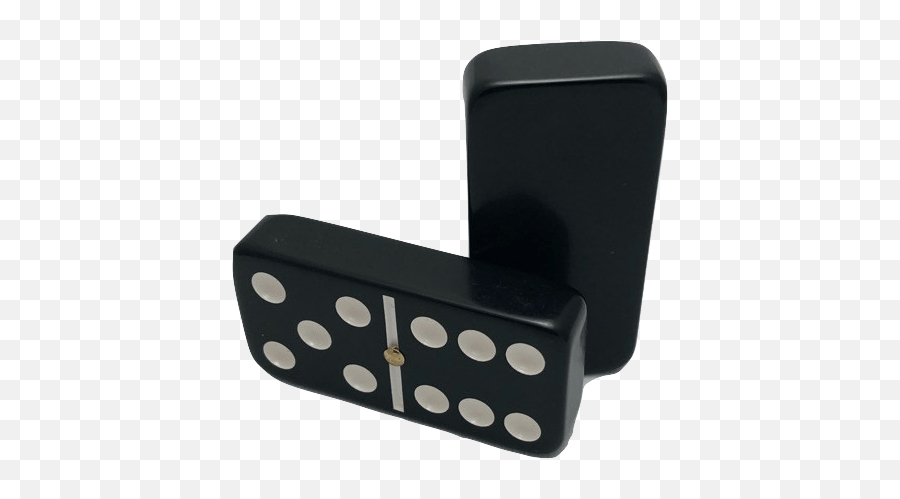 Black Double 6 Dominoes With Spinners - Polka Dot Png,Dominoes Png