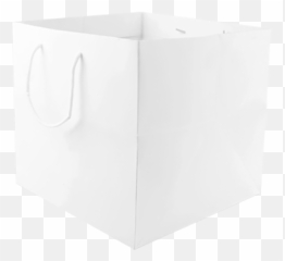 White Paper Shopping Bag 33 X 28 Cm 1 Piece - Paper Png,Piece Of Paper Png
