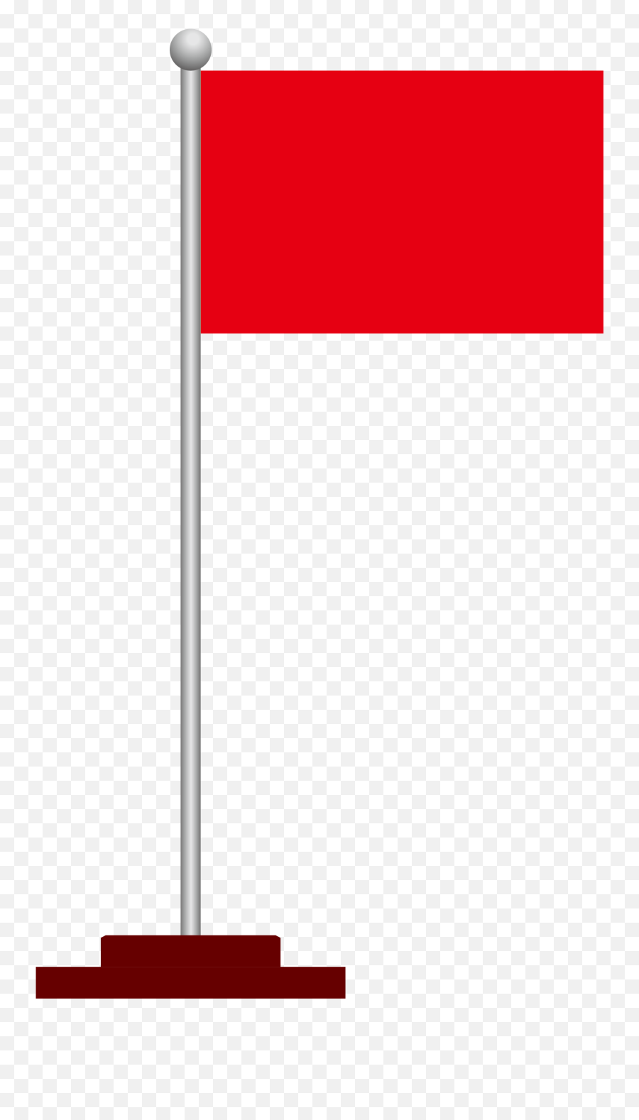 Red Flag Road Flagpole Png Download - Flagpole Png,Flag Pole Png