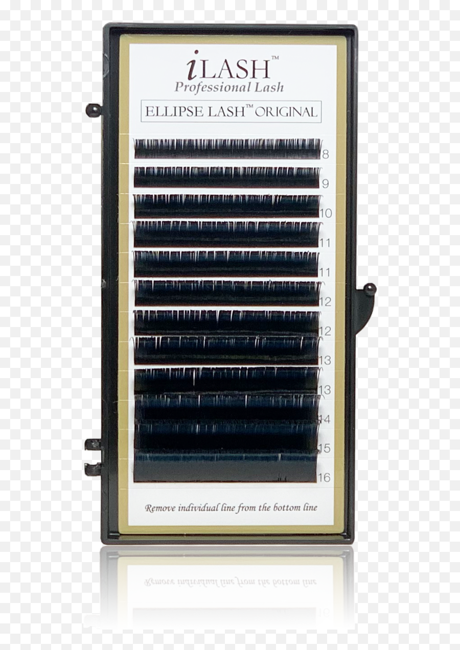 Ilash Ellipse Lash - Mixed Length 816mm Lash Tray Png,Eyelashes Transparent