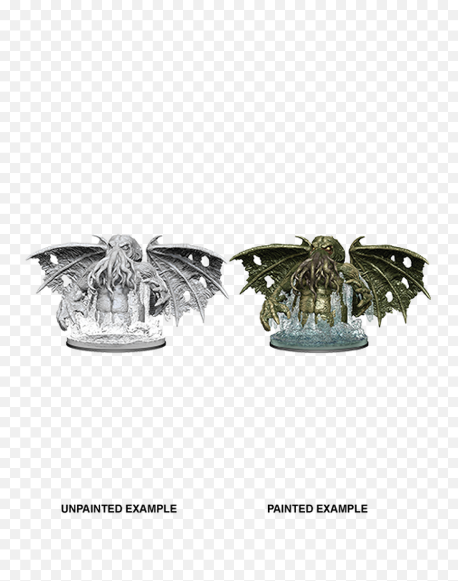 Pathfinder Miniature Star Spawn Of Cthulhu - Wizkids Clockwork Dragon Png,Spawn Png