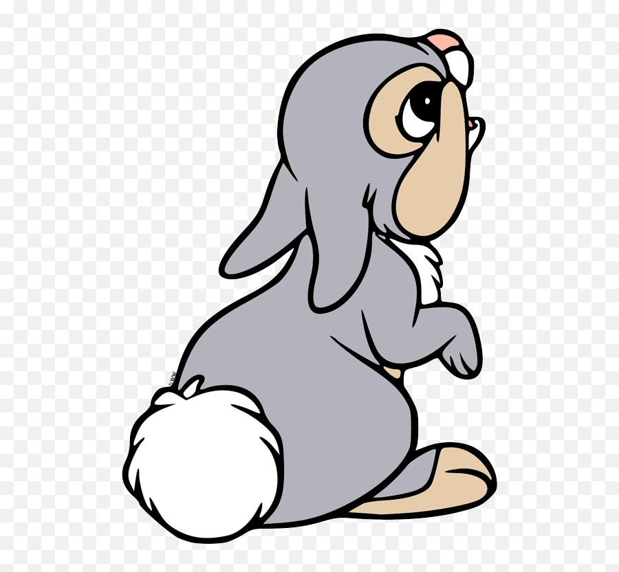 Thumper Back View - Disney Thumper Rabbit Png,Thumper Png