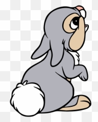 Thumper Back View - Disney Thumper Rabbit Png,Thumper Png