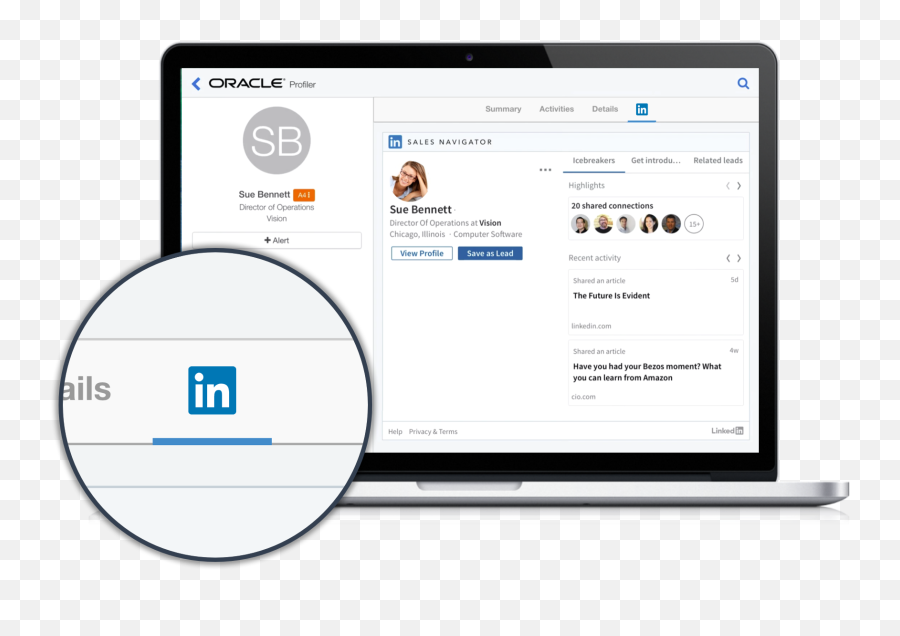 Oracle Eloqua And Linkedin Deliver Unified Buyer Insight - Facebook Twitter Instagram Linkedin Png,Linkedin Transparent