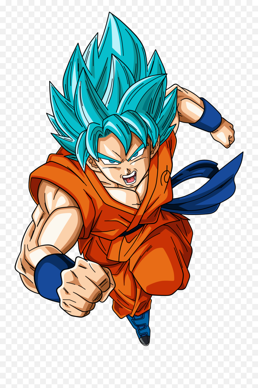 Kid Goku Blue, Hd Png Download - Kid Goku Ssj Blue, Transparent