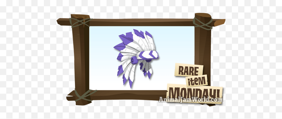 Animal - Jamrareitemheaddress Animal Jam Rare Item Monday Headdress Png,Headdress Png