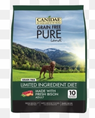 Canidae Grain - Free Pure Land With Bison Limited Ingredient Dog Food With Minimal Ingredients Png,Dry Grass Png