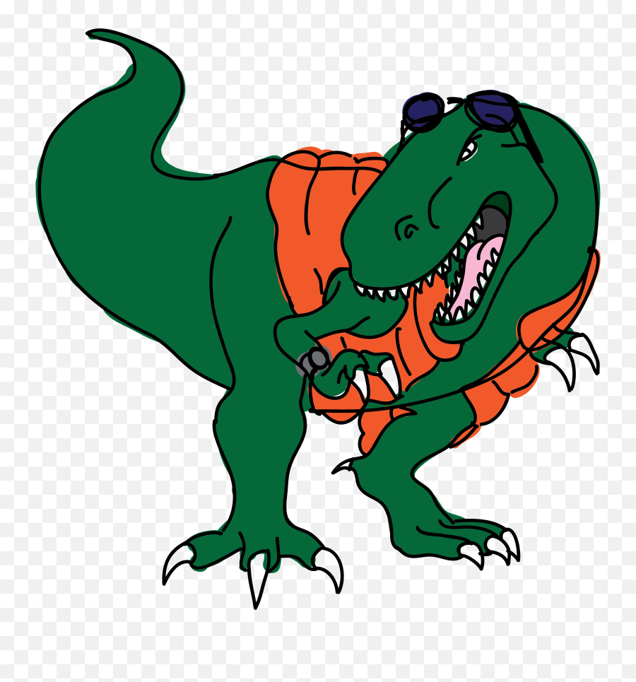 Download Hd Itu0027s Jurassic Park Meets Back To The Future - Dinosaur In Space Cartoon Png,Jurassic Park Transparent