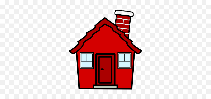 Download Clip Art House Png Clipart Free - Red House Clipart Png,Home Clipart Png