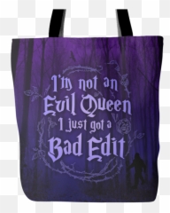 Evil Queen - Tote Bag Charlie Sheen Warlock Png,Evil Queen Png