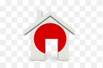 Home Icon Illustration Of Flag Japan - Sign Png,Home Icon Png