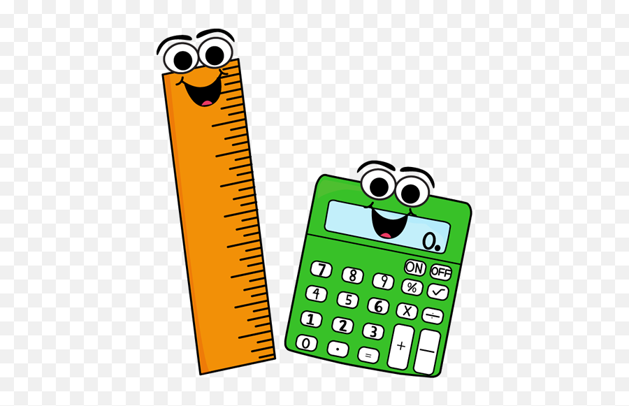 Download Free Png Clipart Ruler Cute Image Black And White - Calculator And Ruler Clipart,Ruler Clipart Png