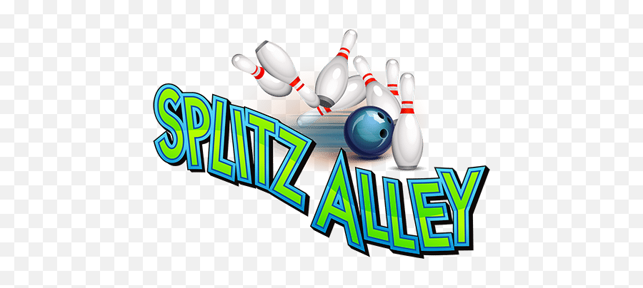 Splitz Alley Eat Drink Play - Bowling Pin And Ball Png,Bowling Png