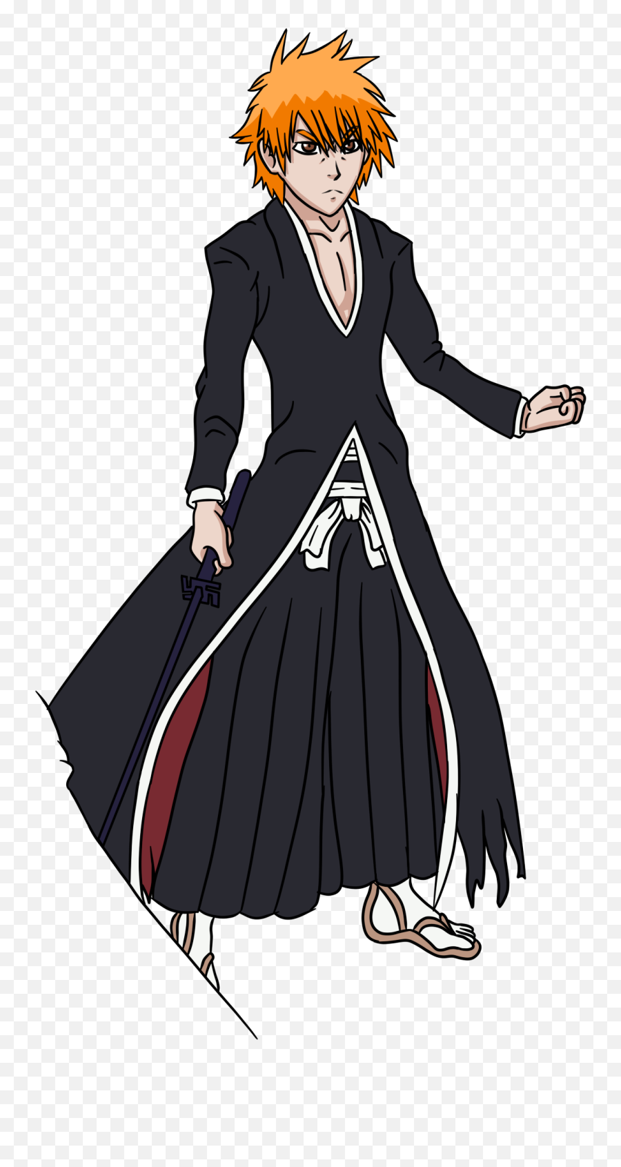 Ichigo Bankai By Trudeux - Cartoon Png,Ichigo Png