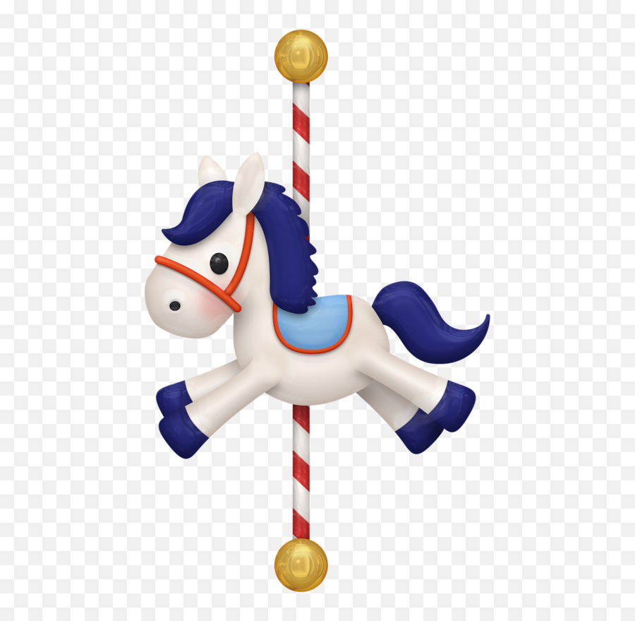 Circus Clipart Carousel Transparent Free - Dibujo Caballito De Carrusel Png,Carousel Png