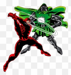The Peerless Power Of Comics Gene Colanu0027s Dr Doom - Daredevil Sans Peur Png,Doom Transparent