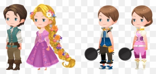 Flynn Rapunzel Boardspng - Kingdom Hearts Xuxdark Road Kingdom Hearts Union X Avatar Outfits,Rapunzel Png