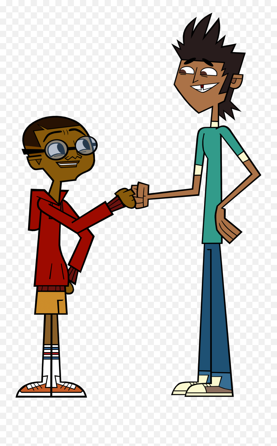 Fist Bump Clipart - Total Drama Revenge Of The Island Mike Png,Fist Bump Png