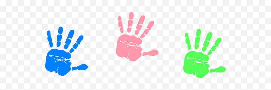 Hand Prints Transparent Background - Clipart Hand Prints Transparent Background Png,Hand Print Png