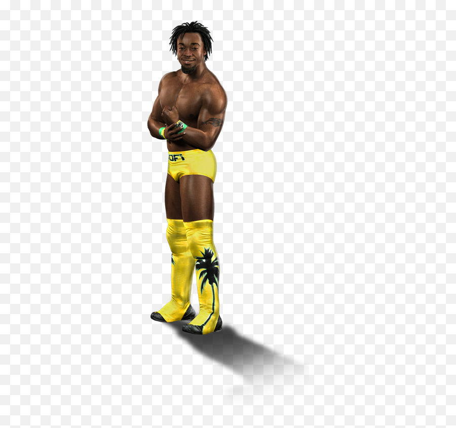 Wwe Smackdown Vs - Old Kofi Kingston Toys Png,Kofi Kingston Png