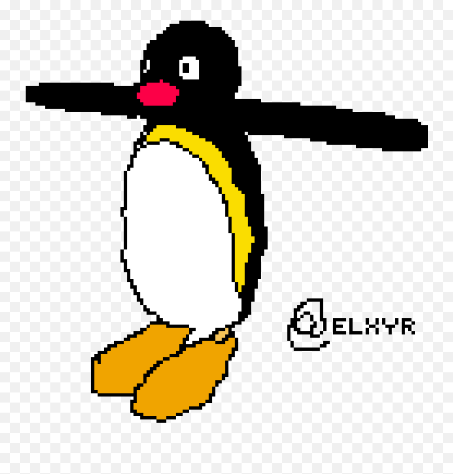 Pixilart - Dot Png,Pingu Png