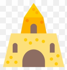 Sand Castle Icon - Art And Play png