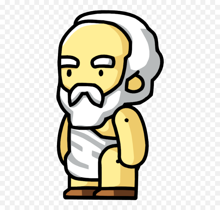 Socrates - Socrates Scribblenauts Png,Socrates Png