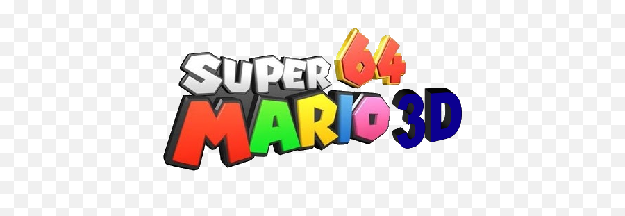 Image Result For Mario 64 Logo - 64 Logo Mario 64 Png,Super Mario 64 Logo