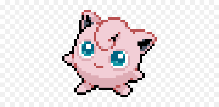 Jigglypuff 039 - Jigglypuff Pixel Art Png,Jigglypuff Transparent