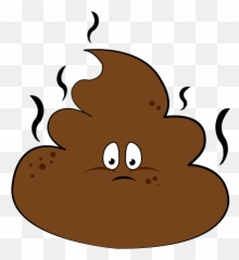 Big Bulky Poop Clipart - Poop Clipart Transparent Png,Dog Poop Png