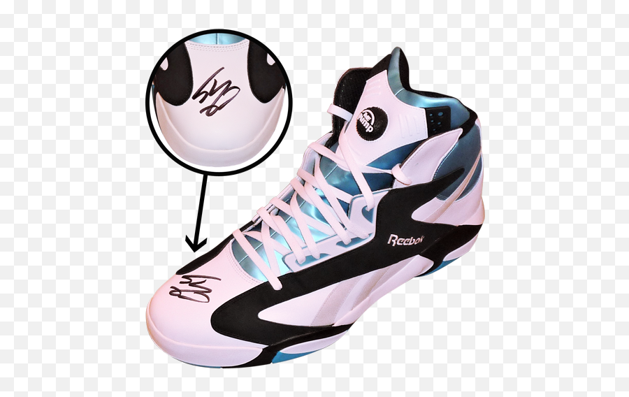 Shaquille Oneal Autographed Reebok - Reebok Shaquille O Neal Png,Shaquille O'neal Png