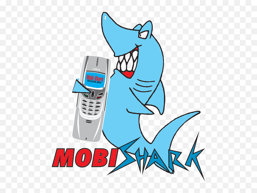 Mobi Shark Logo Download - Imagenes De Tiburones Para Dibujar Monos Png,Shark Logo Png