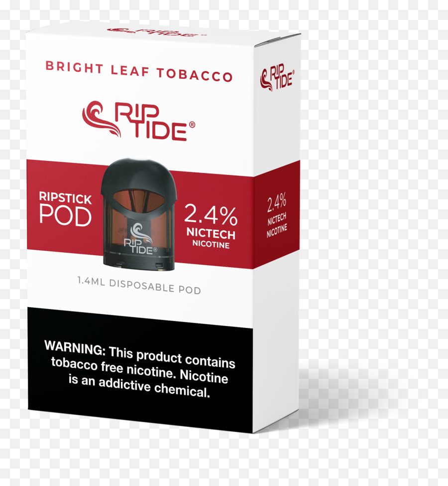 Bright Leaf Tobacco - Riptide Disposable Pod Packaging And Labeling Png,Tobacco Leaf Png