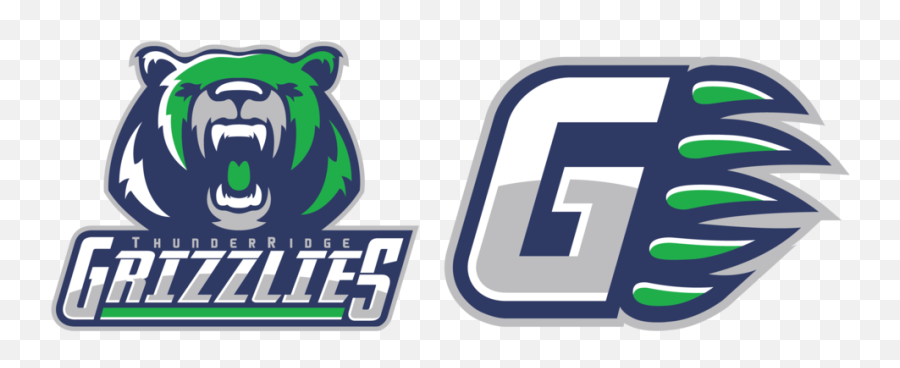 Thunder Ridge Grizzlies Logo Redesign - Thunderridge High School Logo Png,Grizzlies Logo Png