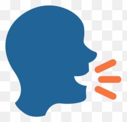Speaking Head Emoji Meaning With - png