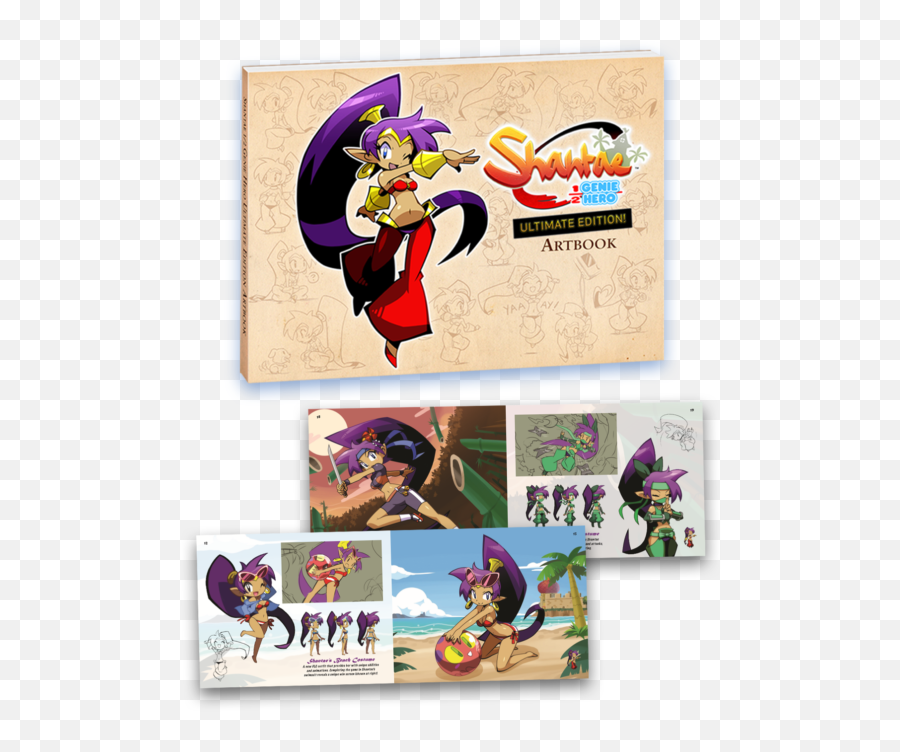 Shantae Archives - Art Of Shantae Book Png,Shantae Logo