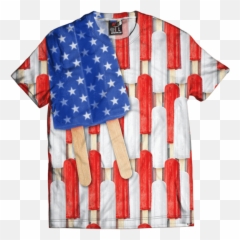 Popsicle Flag - Art Png,Popsicles Png