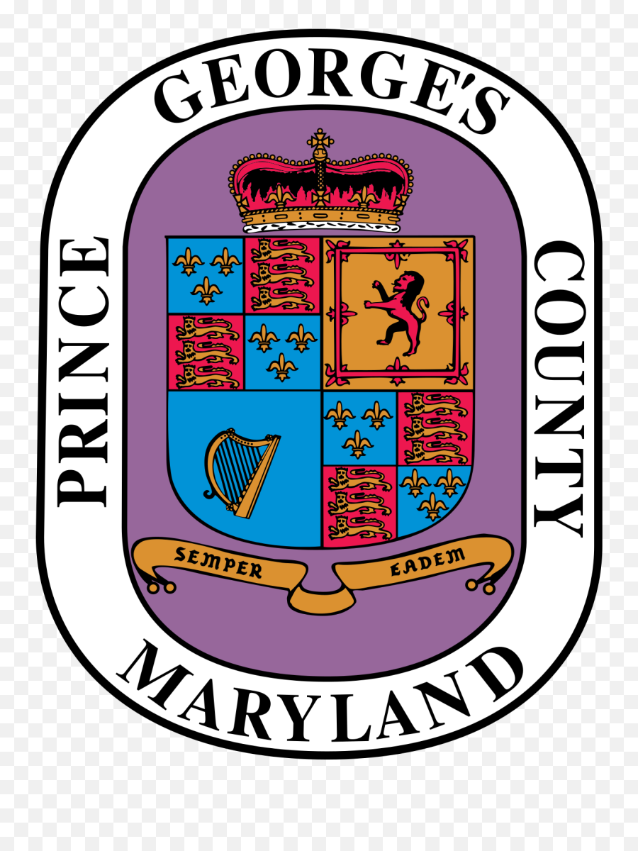 Seal Of Prince Georges County - Prince County Government Png,Maryland Logo Png