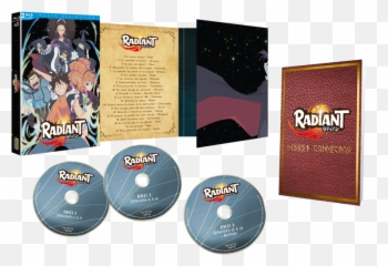 Radiant Season 1 Blu - Ray Boxed Set Goodies Wakfu png