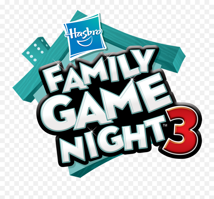 Clipart Family Game Night - Hasbro Family Game Night 3 Logo Family Games Night Hasbro Png,Game Night Png