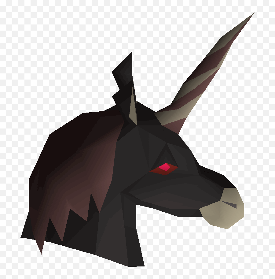 Download Black Unicorn Mask Detail - H1z1 Black Unicorn Mask Osrs Black Unicorn Mask Png,H1z1 Transparent