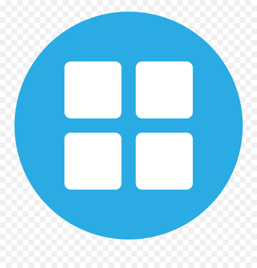 Swap Icon Png - Blackcoin Blcn Icon Windows 10 Logo Round App Menu Icon Blue,Swap Icon Png