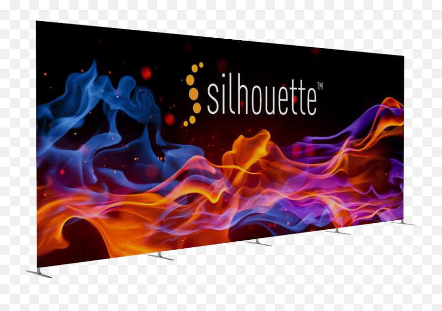 Download Silhouette 20u2032 - Blue And Red Fire Full Size Png Blue And Red Fire,Fire Silhouette Png