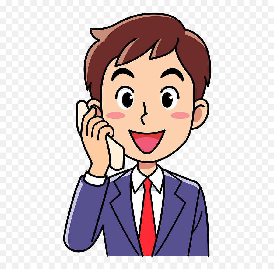 Charlie Businessman Is Talking - Thinking Man Cartoon Png,Person Talking Png