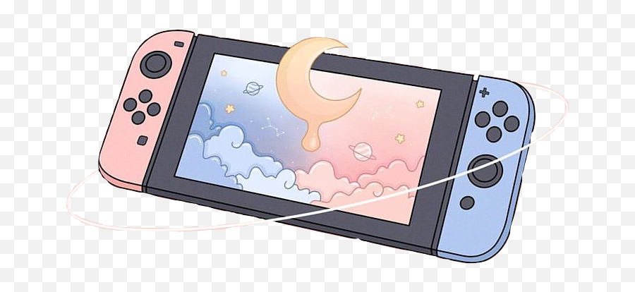 Cutekawaiinintendonintendoswitch - Nintendo Switch Kawaii Transparent Png,Nintendo Switch Transparent Background
