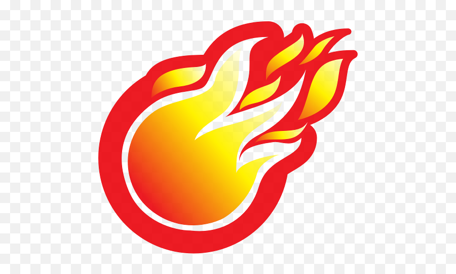 Clip Art - Fireball Icon Png,Red Fire Png